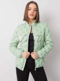 Kurtka-NM-DE-KR-H-1093.99P-pistacjowy Z-Desing Jacket Style