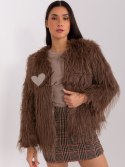 Kurtka-AT-KR-2359.96P-brązowy Wool Fashion Italia