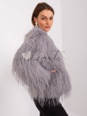 Kurtka-AT-KR-2359.96P-jasny szary Wool Fashion Italia
