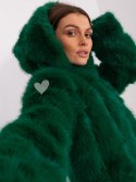 Kurtka-AT-KR-2378.96P-ciemny zielony Wool Fashion Italia