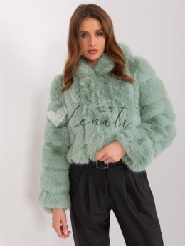 Kurtka-AT-KR-2378.96P-pistacjowy Wool Fashion Italia