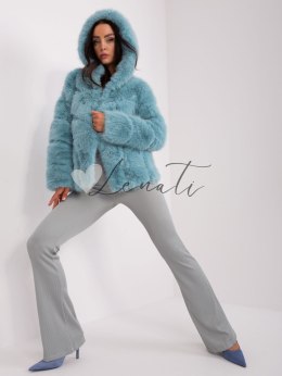 Kurtka-AT-KR-2386.00P-mietowy Wool Fashion Italia