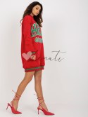 Bluza-EM-BL-775.64-czerwony My Red Lips