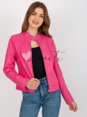 Kurtka-NM-KR-G102.00P-ciemny różowy Z-Desing Jacket Style