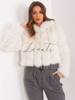 Kurtka-AT-KR-2378.97P-ecru Wool Fashion Italia
