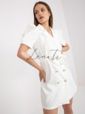 Sukienka-DHJ-SK-A6311.39-biały ITALY MODA