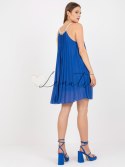 Sukienka-DHJ-SK-0010.35-ciemny niebieski ITALY MODA