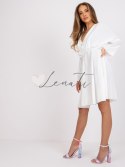 Sukienka-DHJ-SK-11981B.19-biały ITALY MODA