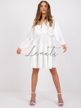 Sukienka-DHJ-SK-11981B.19-biały ITALY MODA