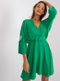 Sukienka-DHJ-SK-11981B.19-zielony ITALY MODA