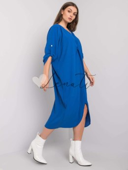 Sukienka-DHJ-SK-20148.20-ciemny niebieski ITALY MODA