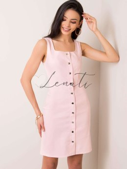 Sukienka-LK-SK-507664.65-jasny różowy LAKERTA