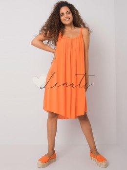 Sukienka-TW-SK-BI-81541.31-pomarańczowy Och Bella