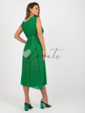 Sukienka-DHJ-SK-13168.21X-zielony ITALY MODA