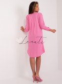 Sukienka-D73761M30427A-różowy Sublevel