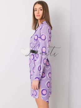 Sukienka-DHJ-SK-12765.11-jasny fioletowy ITALY MODA