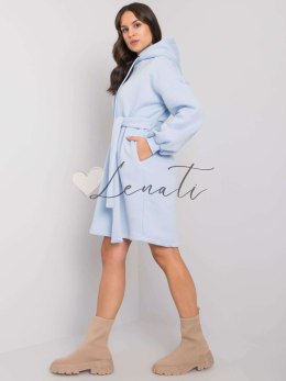 Sukienka-RV-SK-7253.13-jasny niebieski BASIC FEEL GOOD