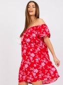 Sukienka-D73771M30145H-czerwony Fresh Made