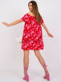 Sukienka-D73771M30145H-czerwony Fresh Made