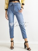 Spodnie jeans-JMP-SP-2255.76-niebieski Factory Price