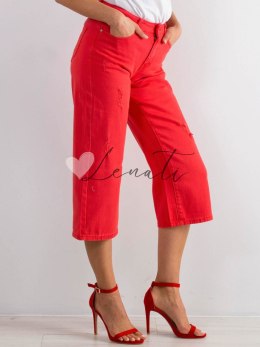 Spodnie jeans-JMP-SP-B102.32P-czerwony Factory Price
