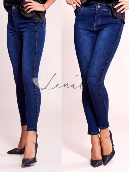 Spodnie jeans-JMP-SP-H-1910.85-ciemny niebieski Factory Price