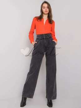 Spodnie jeans-MR-SP-306.23-ciemny szary MOONART