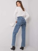 Spodnie jeans-MR-SP-351.72P-ciemny niebieski MOONART