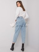 Spodnie jeans-MR-SP-5157.27-niebieski Factory Price