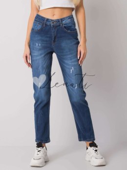 Spodnie jeans-MT-SP-1210-1.62P-ciemny niebieski Factory Price