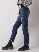 Spodnie jeans-MT-SP-1210-2.49P-ciemny niebieski Factory Price