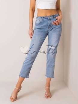 Spodnie jeans-NM-DE-SP-L0817.05-niebieski Factory Price
