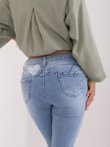 Spodnie jeans-PM-SP-S36167-5.32-jasny niebieski M.Sara