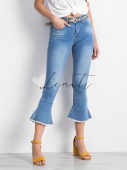 Spodnie jeans-RD18YB010739-niebieski Factory Price