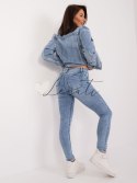 Spodnie jeans-PM-SP-A535.32X-jasny niebieski Daysie