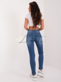 Spodnie jeans-PM-SP-G55-14.28X-ciemny niebieski Redseventy