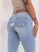 Spodnie jeans-PM-SP-S9958-5.37-jasny niebieski M.Sara