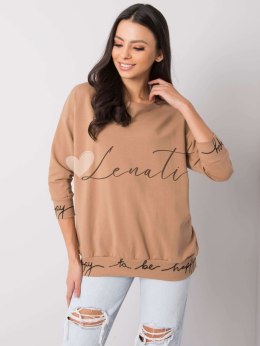 Bluza-RV-BL-5978.06P-camelowy RELEVANCE