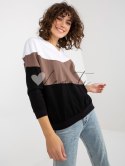 Bluza-RV-BL-8461.32P-biało-czarny RELEVANCE