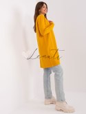 Kardigan-AT-SW-2333.31X-ciemny żółty Wool Fashion Italia