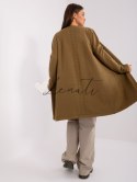 Kardigan-AT-SW-2333.31X-oliwkowy Wool Fashion Italia