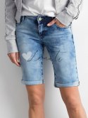 Spodnie jeans-CE-SP-8136.50-niebieski Factory Price