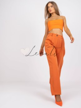 Spodnie-DHJ-SP-15679.01X-ciemny pomarańczowy ITALY MODA