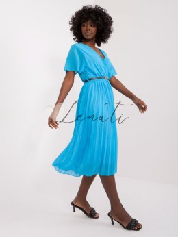 Sukienka-DHJ-SK-13162-1.60-niebieski ITALY MODA