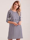 Sukienka-PL-SK-4335.08-czarno-biały Factory Price