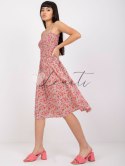 Sukienka-D73771M30314A-jasny różowy Fresh Made