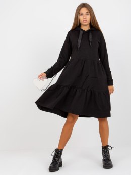 Sukienka-D10027C30287A1-czarny Fresh Made