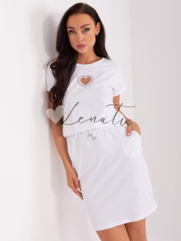 Sukienka-RV-SK-8763.02-biały RELEVANCE