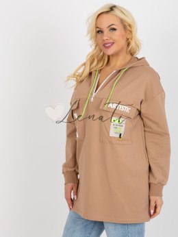 Bluza-RV-BL-8258.34-camelowy RELEVANCE